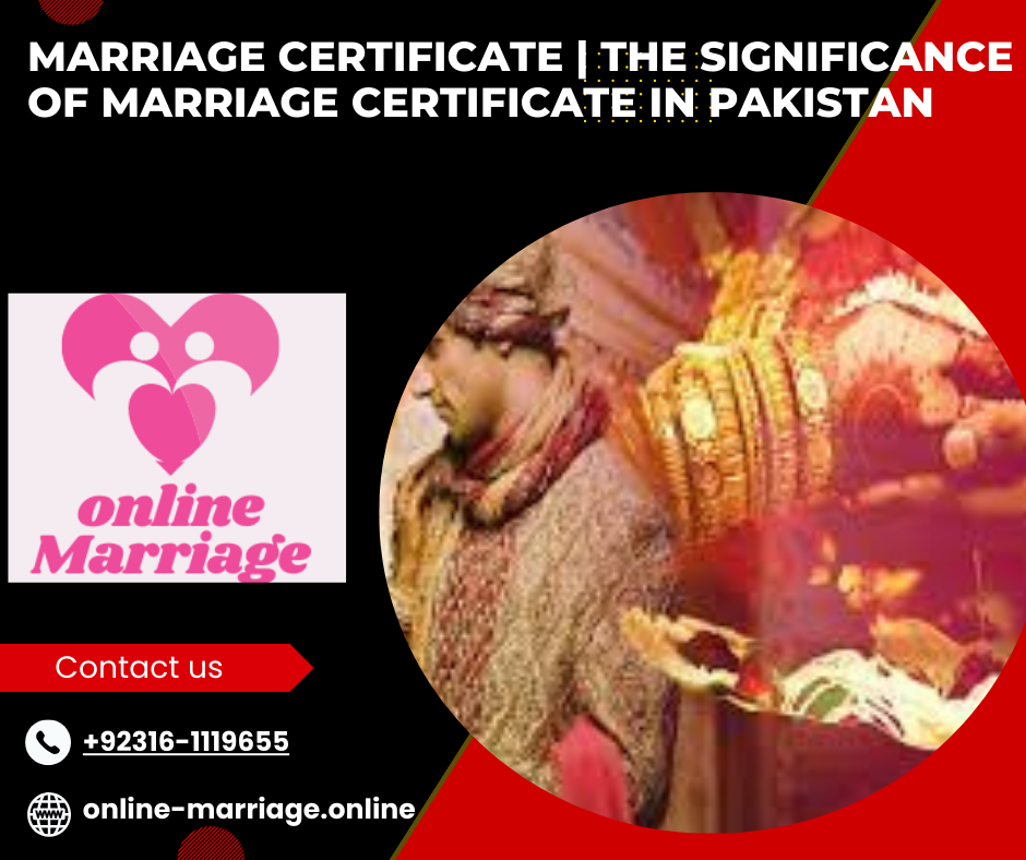 Marriage Certificate